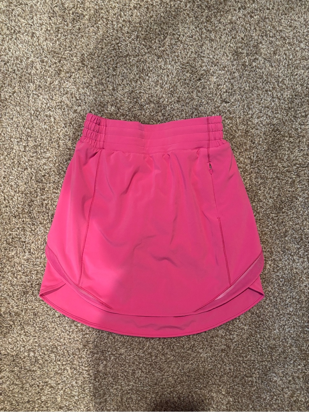 lululemon athletica Hot Pink High-Low Athletic Skirt